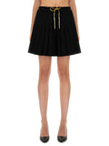 Black Pleated Mini Skirt 1