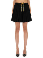 Black Pleated Mini Skirt 1
