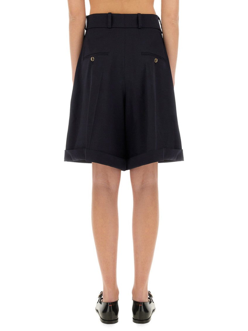 Black Solid Shorts 2