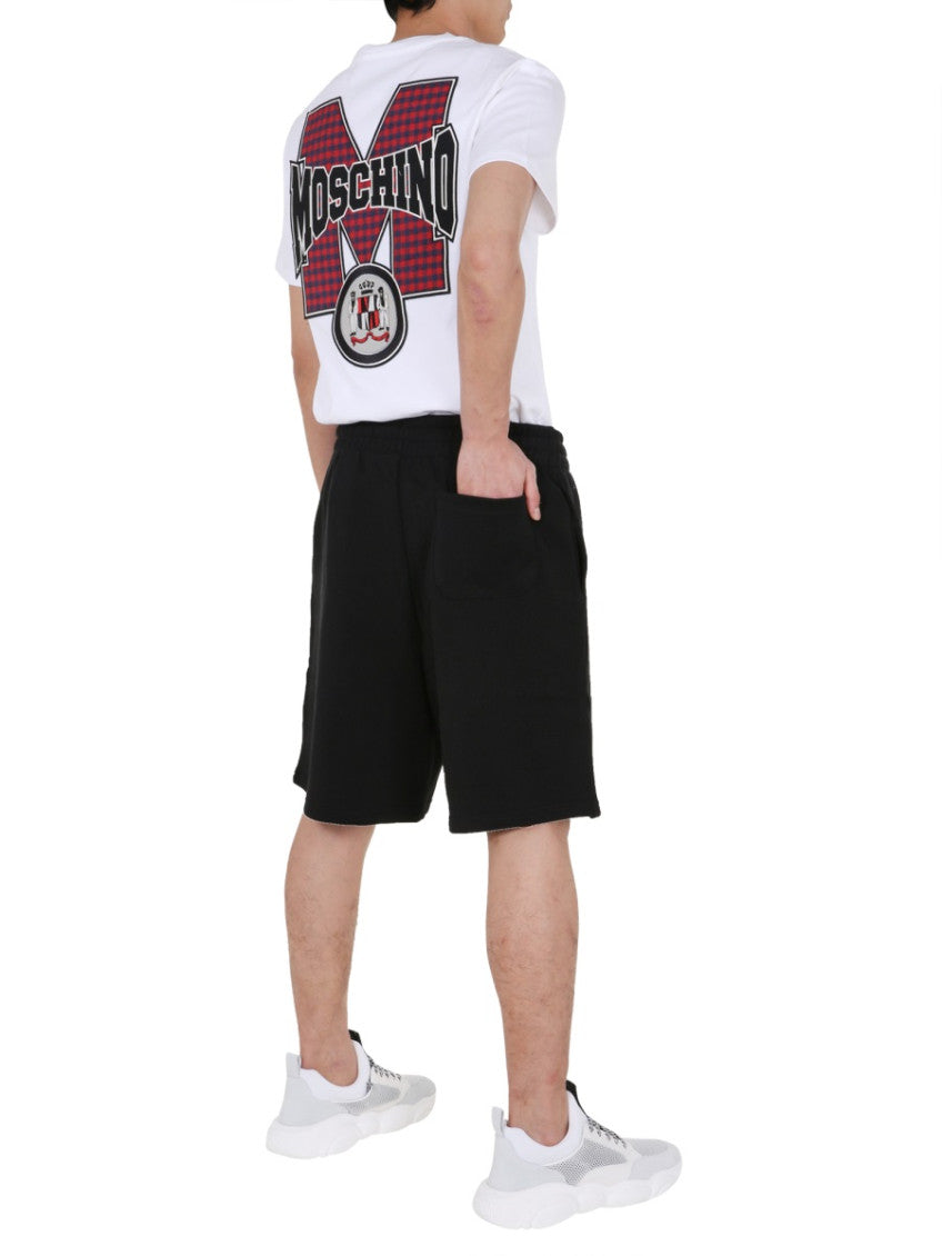 White Crew Neck T-Shirt 2