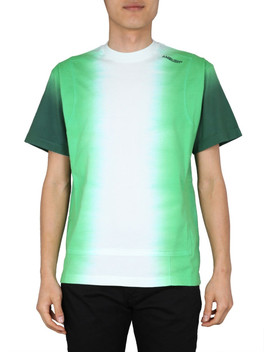 Green Crew Neck T-Shirt 1