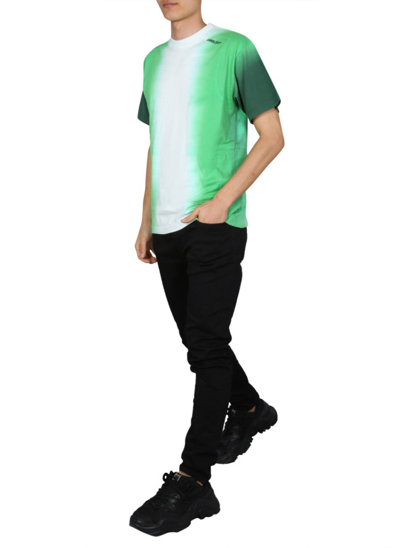 Green Crew Neck T-Shirt 2