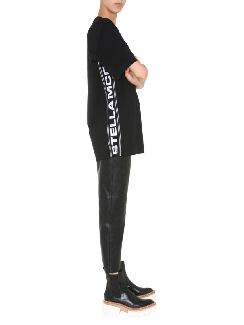Black Round Neck T-Shirt 2