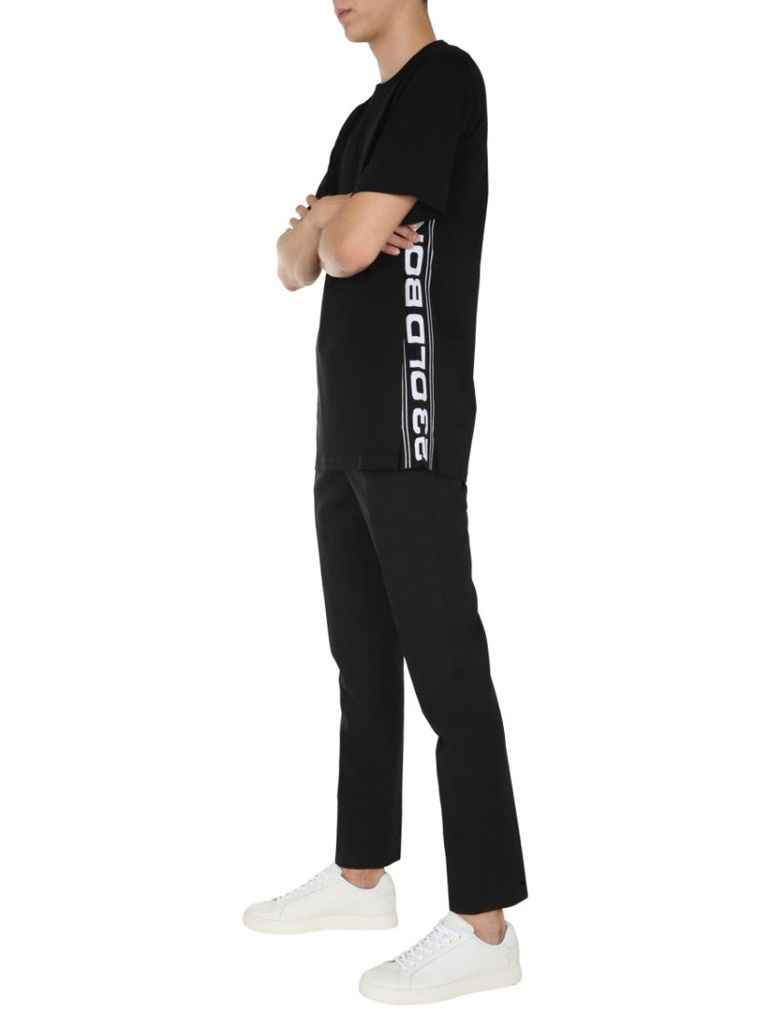 Black Round Neck T-Shirt 3