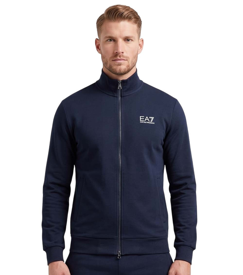 Navy Blue Logo Sweatshirt 2