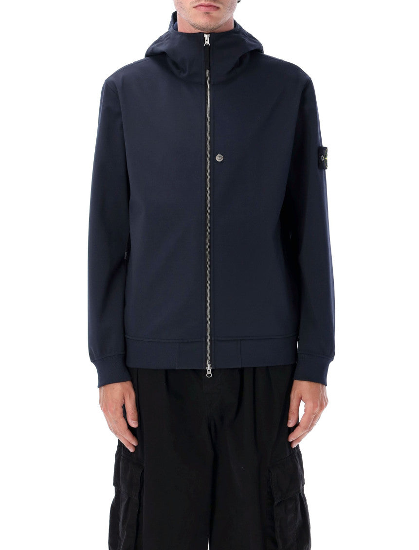 Blue Hooded Jacket 1