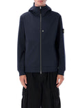 Blue Hooded Jacket 1