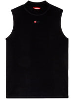 Black Mock-neck Top 1