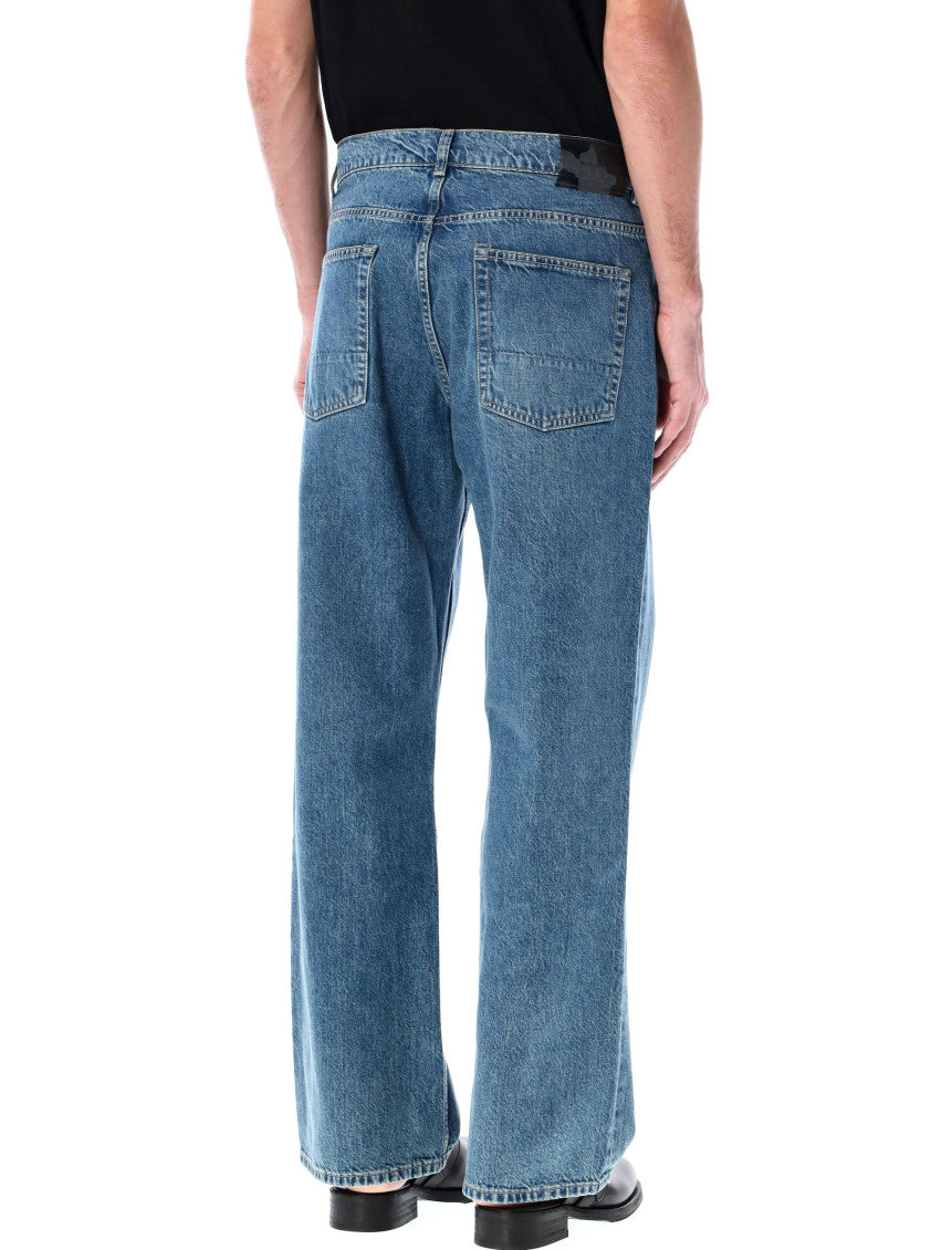 Blue Loose Fit Jeans 2