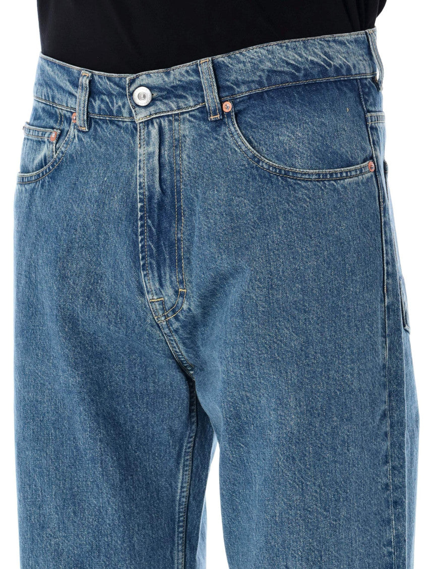 Blue Loose Fit Jeans 3