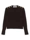 Brown Cable-knit Sweater 1