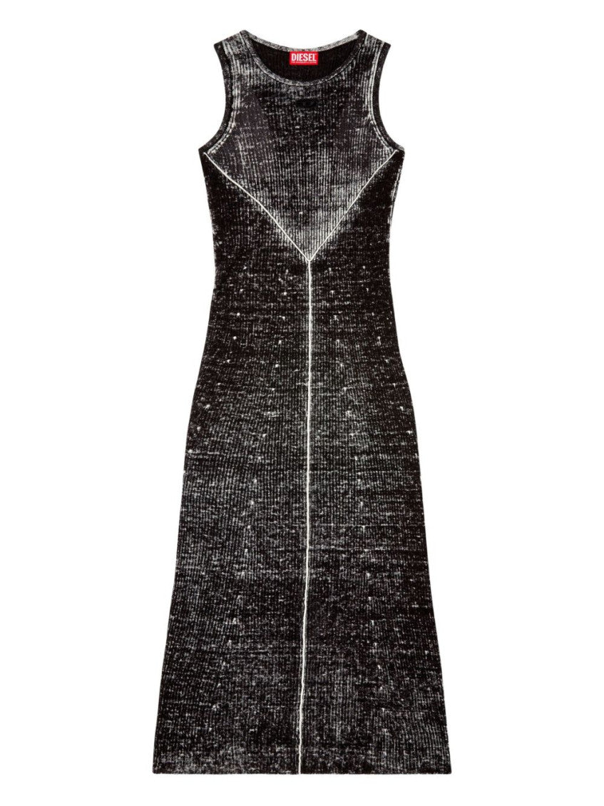 Black M-rab Midi Dress 1