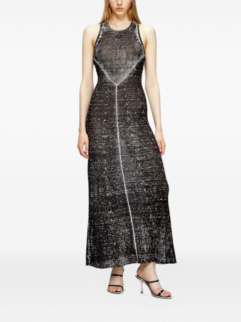Black M-rab Midi Dress 2