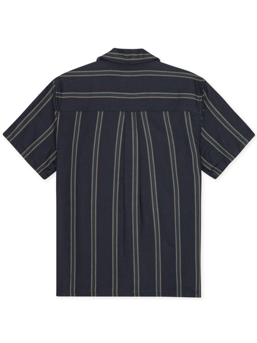 Dark Blue Stripes Shirt 2