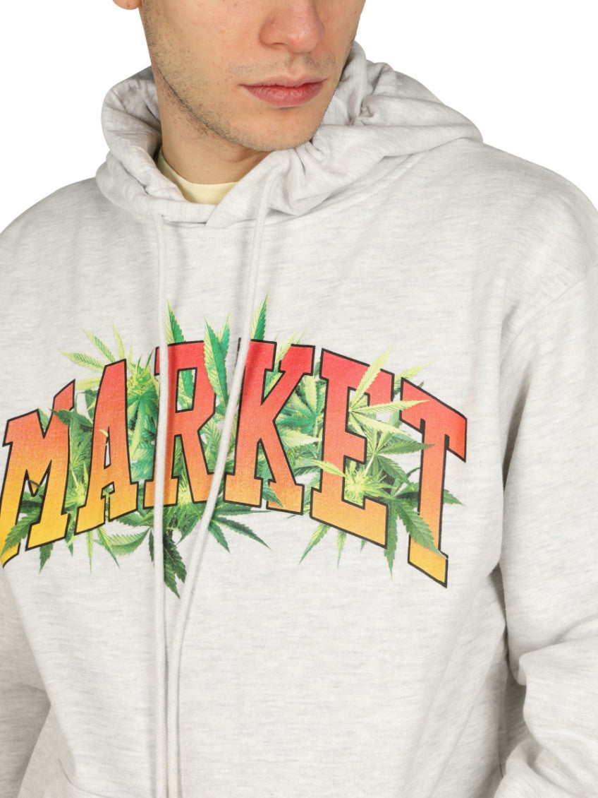 Grey Graphic Hoodie 4
