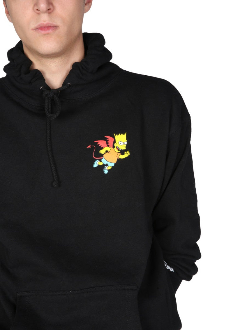 Black Graphic Hoodie 4