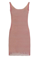 Pink Knitted Mini Dress 1