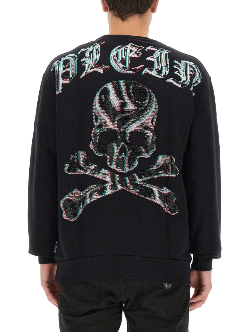 Black Crew Neck Sweatshirt 3