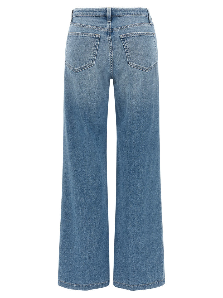 Blue Low Rise Jeans 2