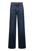 Blue Flared High-Rise Jeans 1