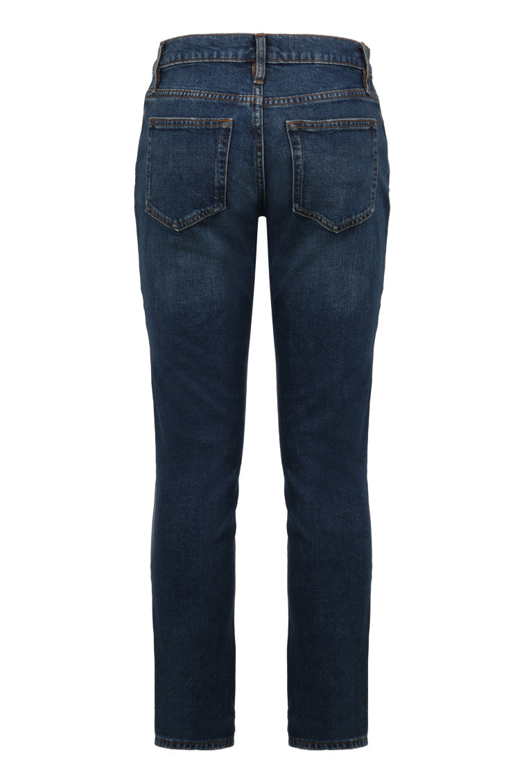 Denim Slim Mid Rise Jeans 2