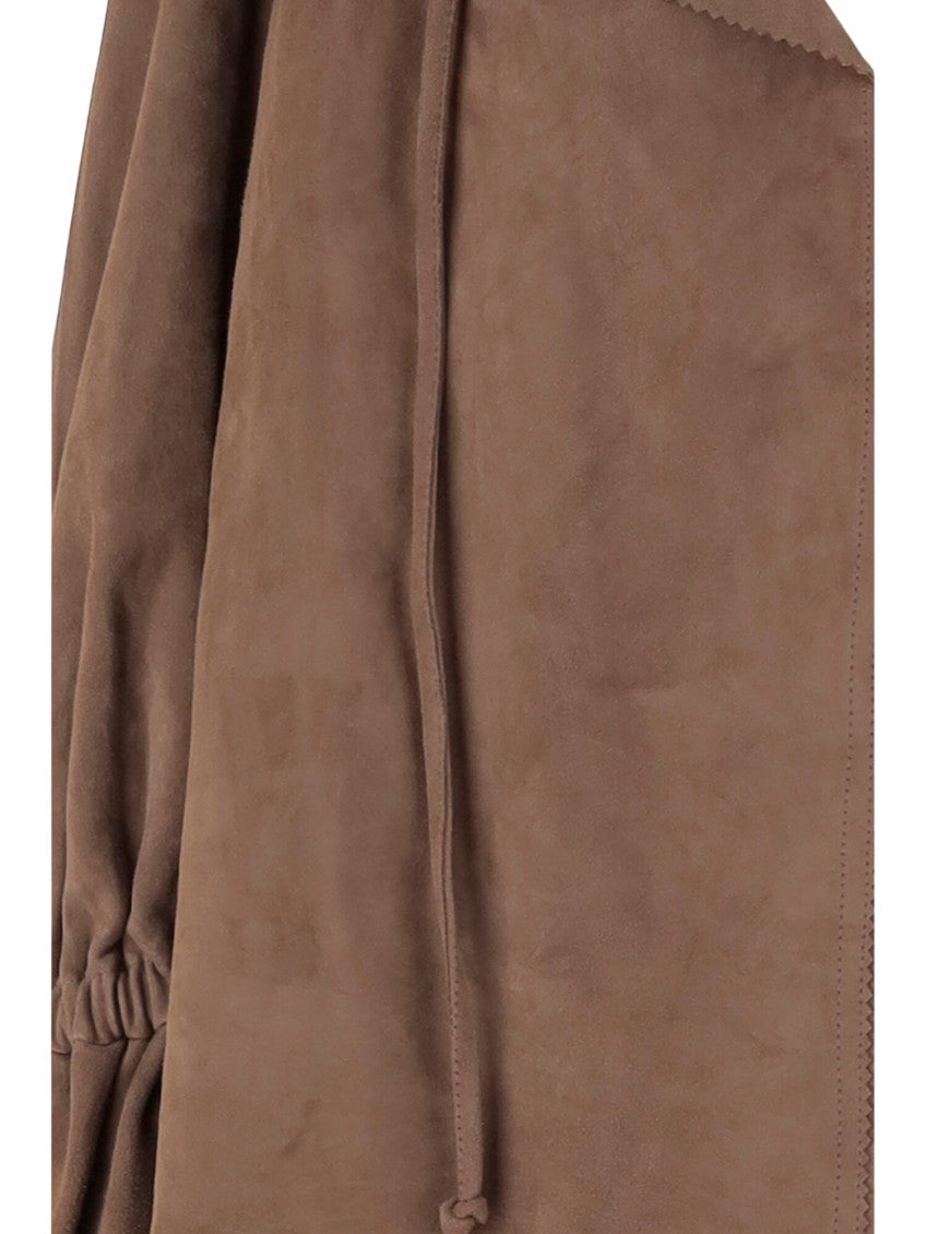 Brown Relaxed Solid Top 3