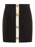 Black Embellished Mini Skirt 1
