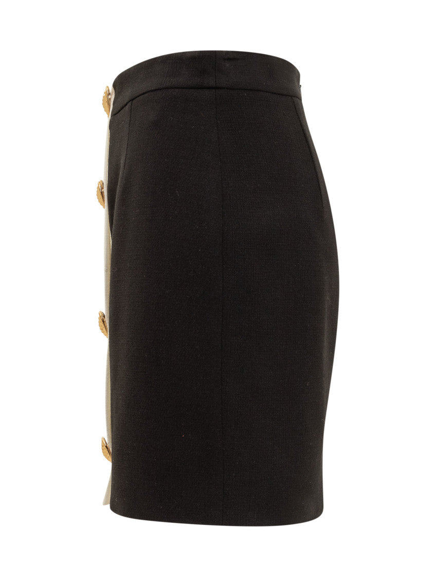 Black Embellished Mini Skirt 3