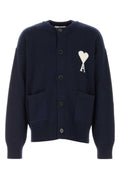 Navy Blue Logo Cardigan 1