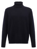 Blue High Neck Sweater 1