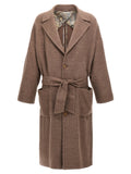 Beige Single-breasted Coat 1