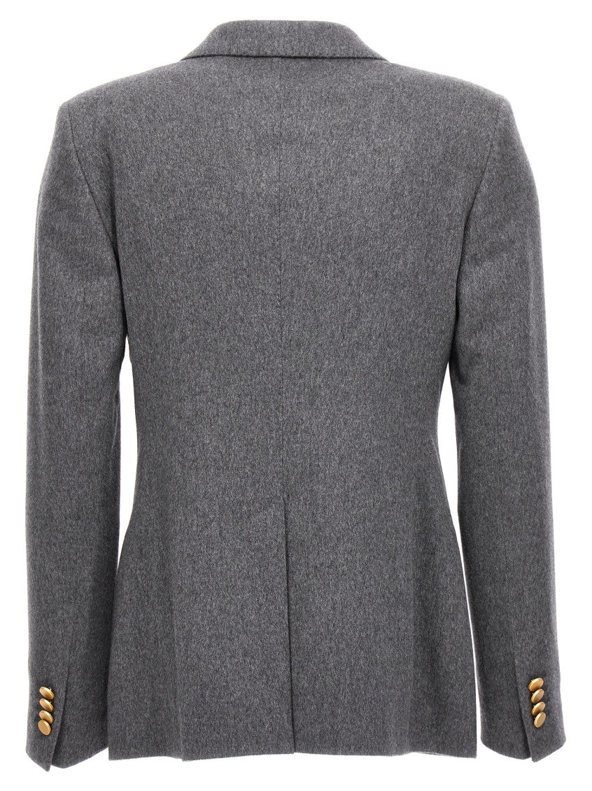 Grey Parigi Double Breasted Blazer 2