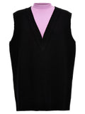 Multicolor Knit Vest 1