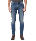Blue Mid Rise Jeans 1