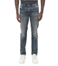 Blue Mid Rise Jeans 1