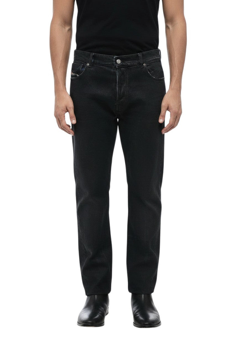 Black Mid Rise Jeans 1