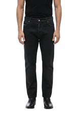 Black Mid Rise Jeans 1