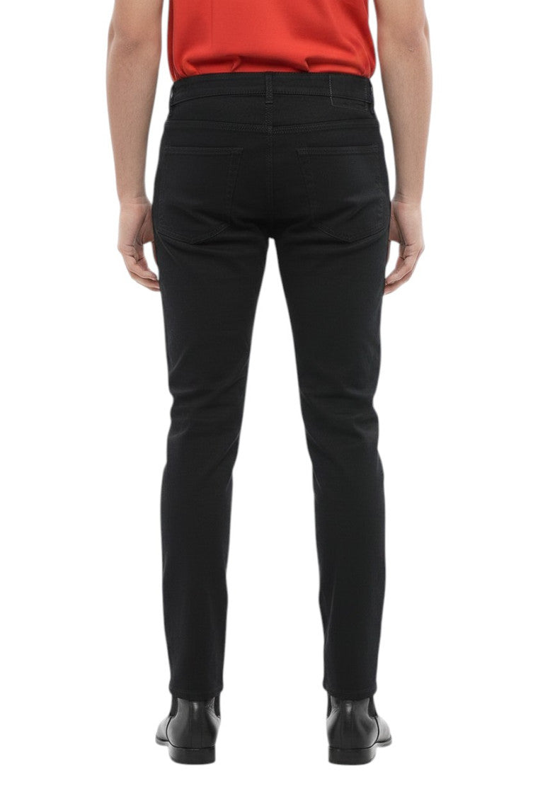 Black Mid Rise Jeans 2