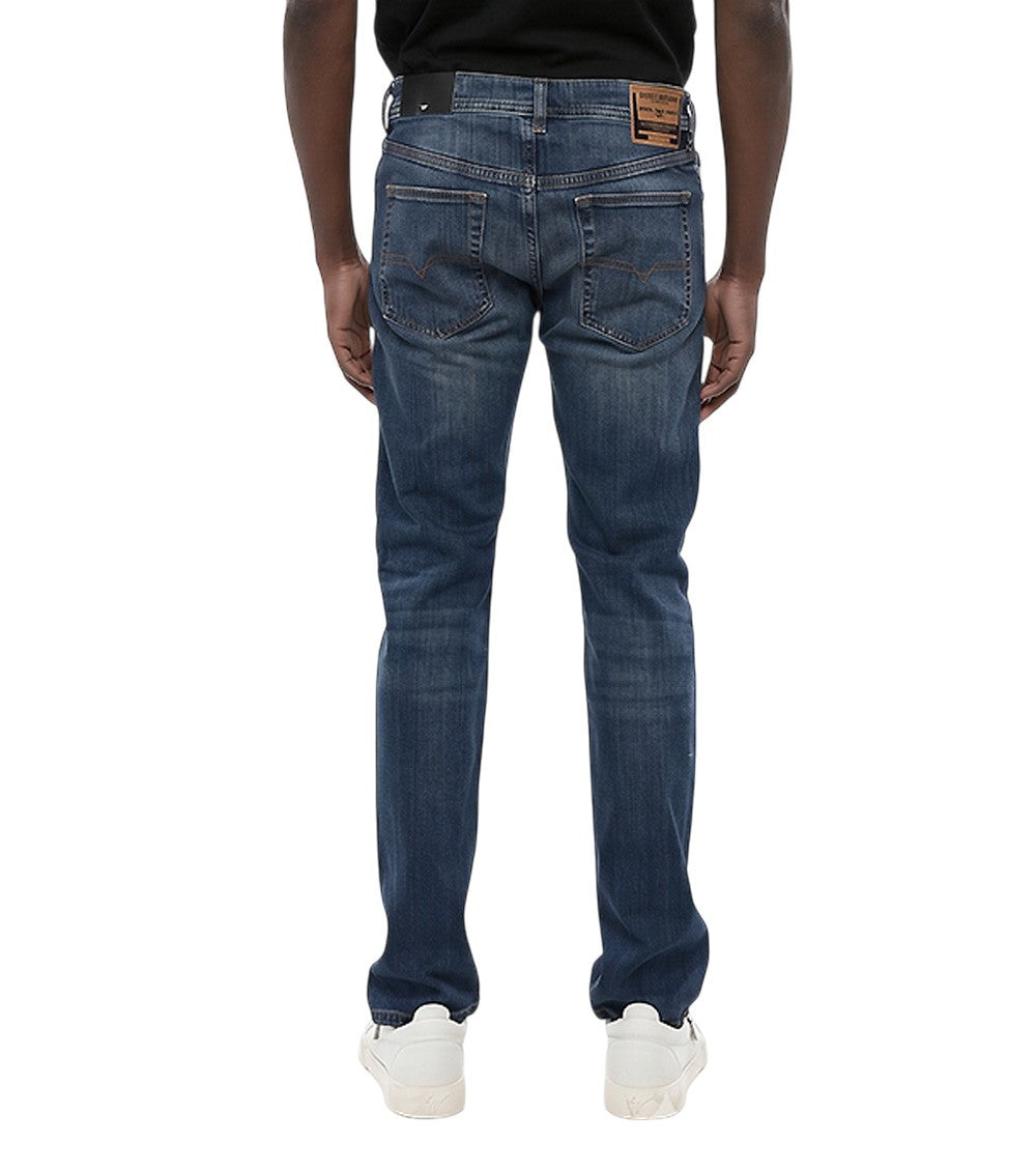 Blue Low Rise Jeans 2