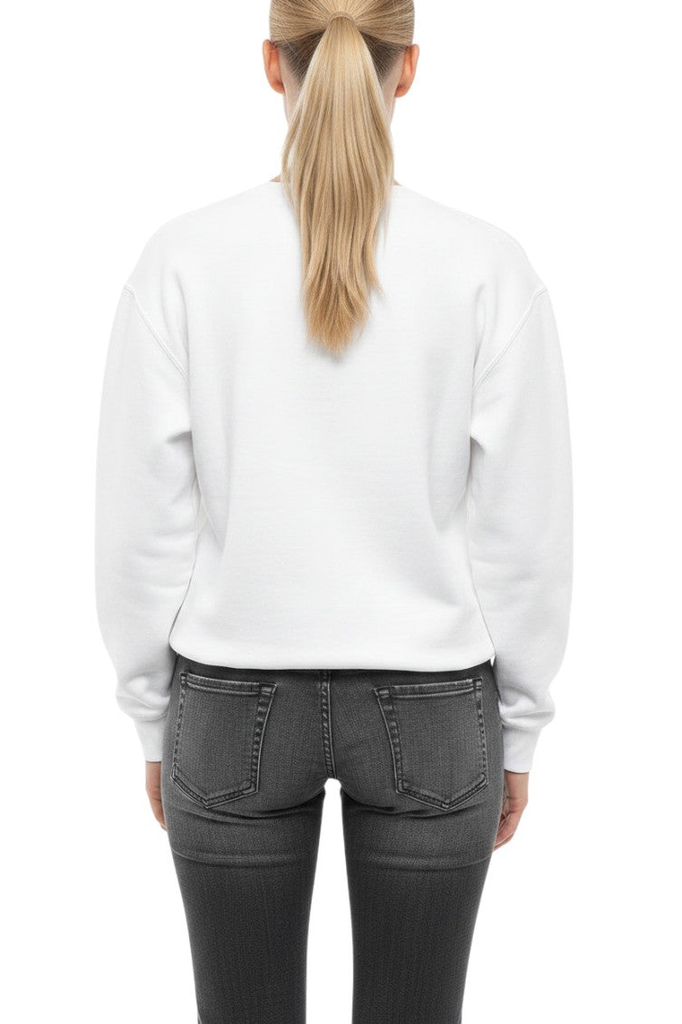 Black Graphic Crew Neck Sweatshirt 2