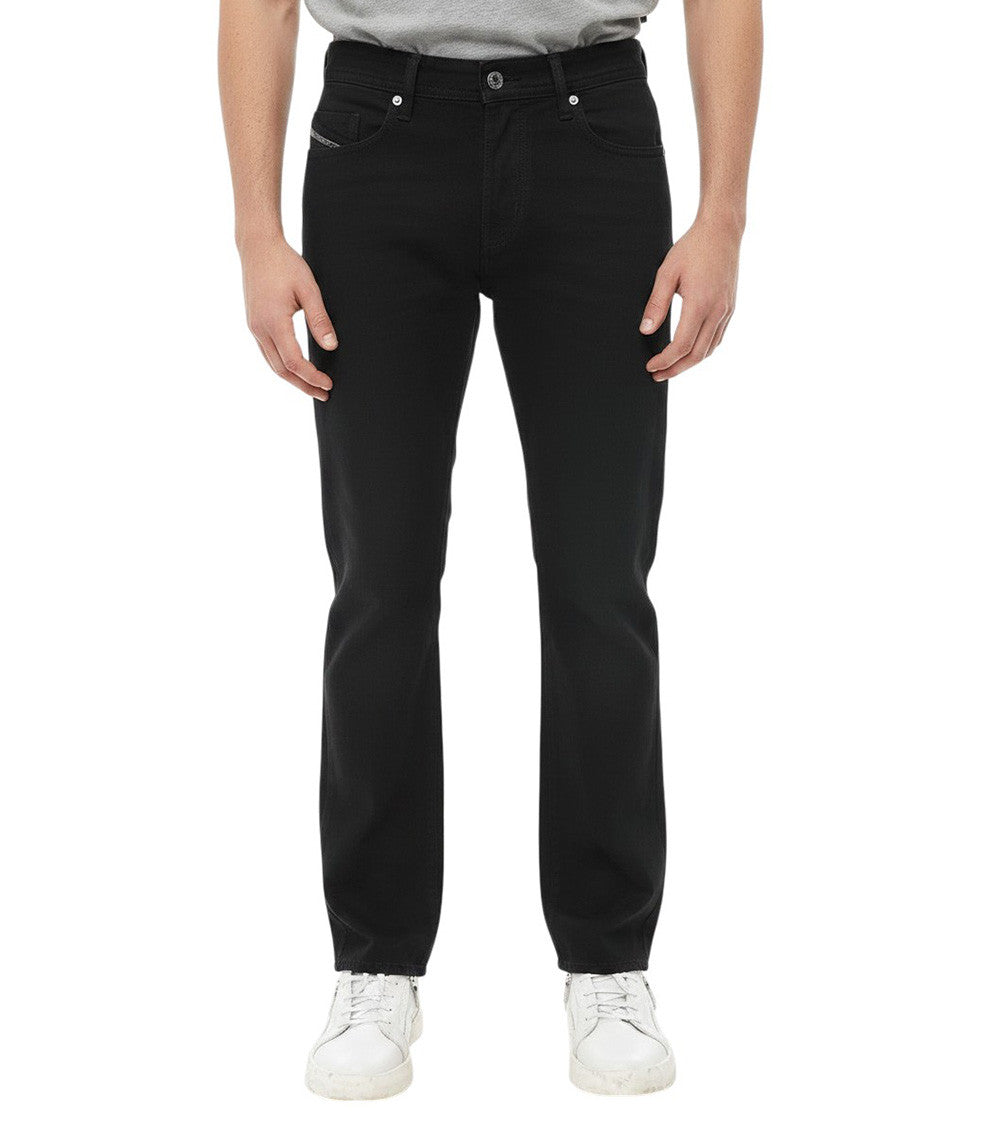 Black Mid Rise Jeans 1