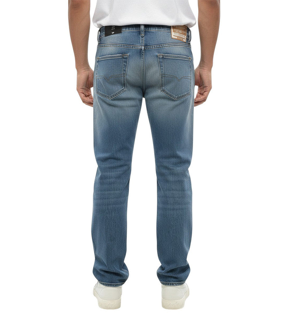 Light Blue Tapered Jeans 2