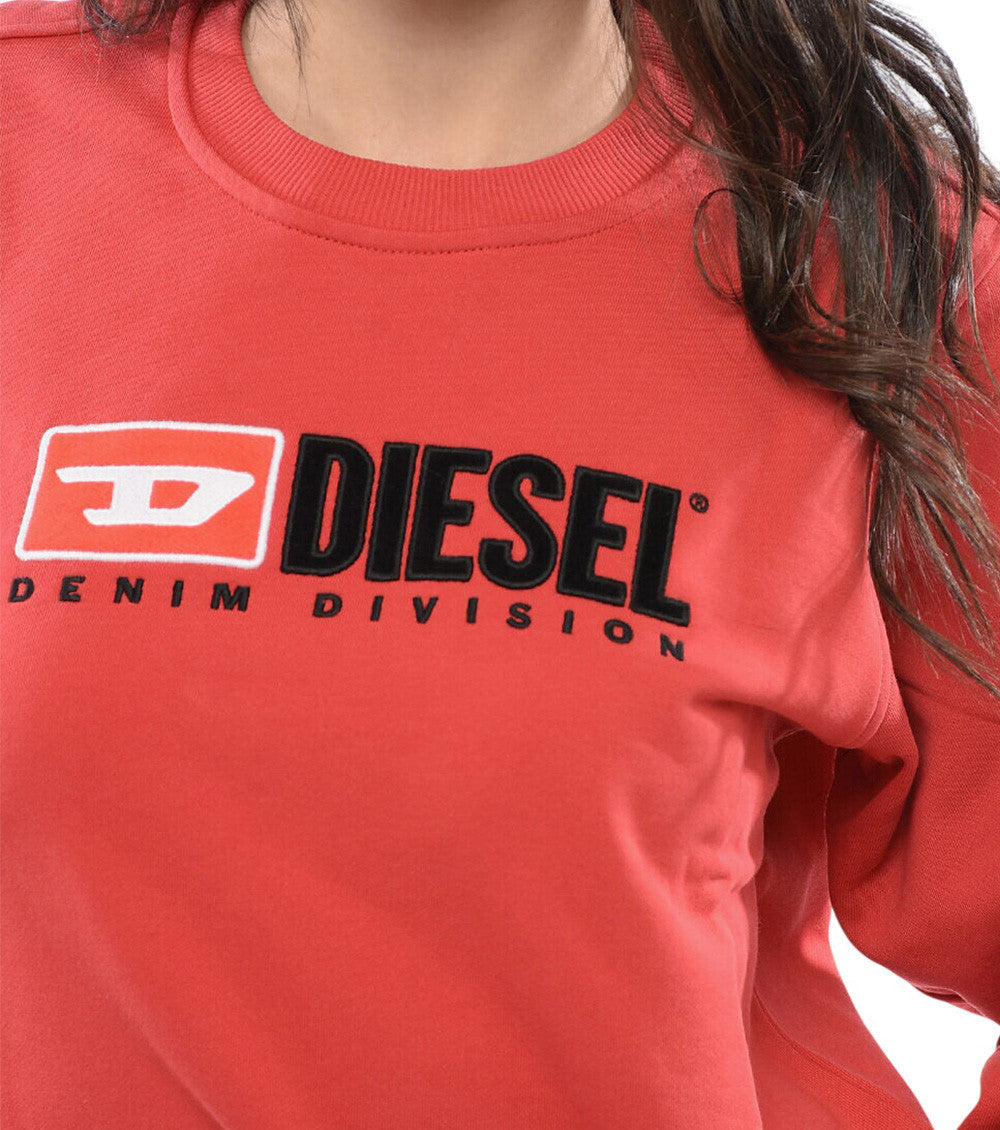 Red Logo Crew Neck Sweatshirt 3