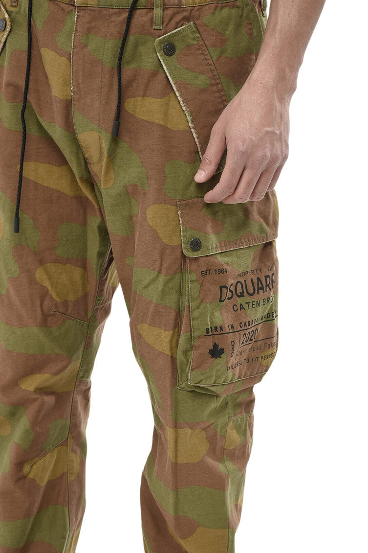 Green Tapered Cargo Pant 3