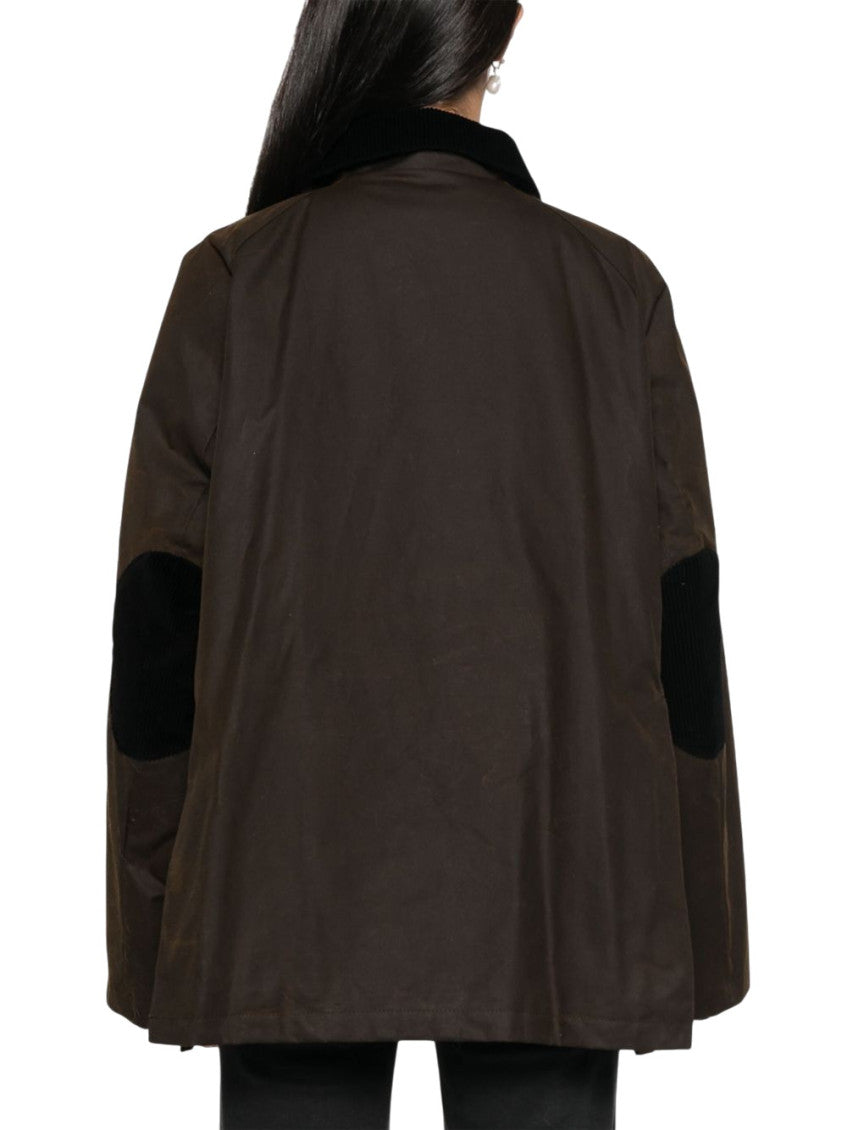 Brown Shirt Collar Trench Coat 3