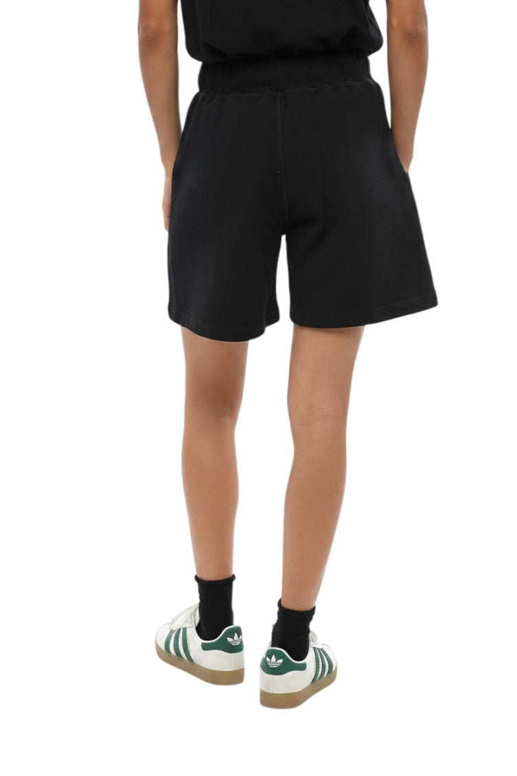 Black Graphic Shorts 2