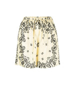 Yellow Printed Shorts 1
