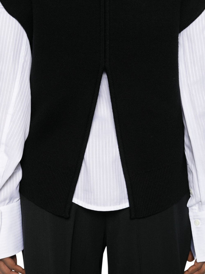 Black Solid Turtle Neck Sweater 3