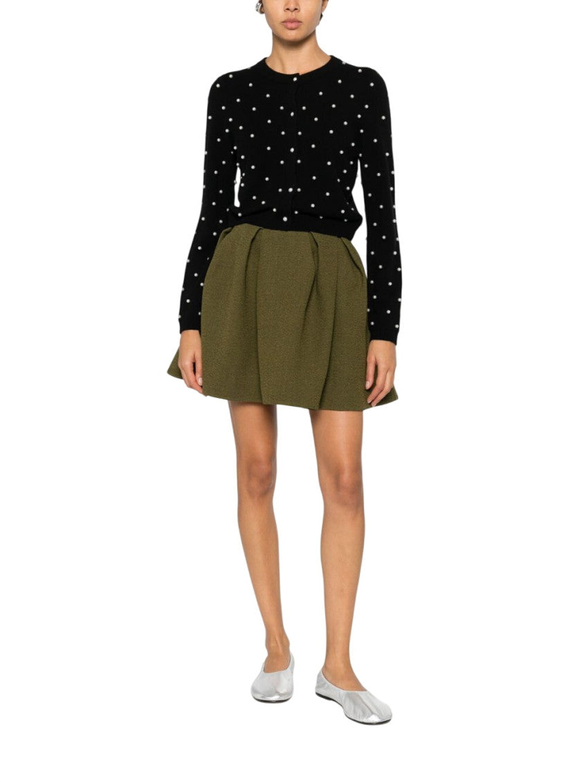 Black Embellished Crew Neck Sweater 2