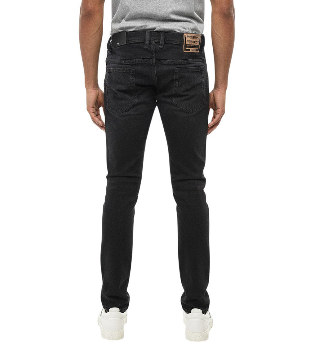 Black Mid Rise Jeans 2